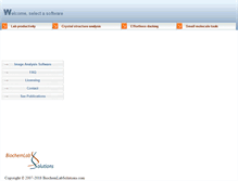 Tablet Screenshot of biochemlabsolutions.com